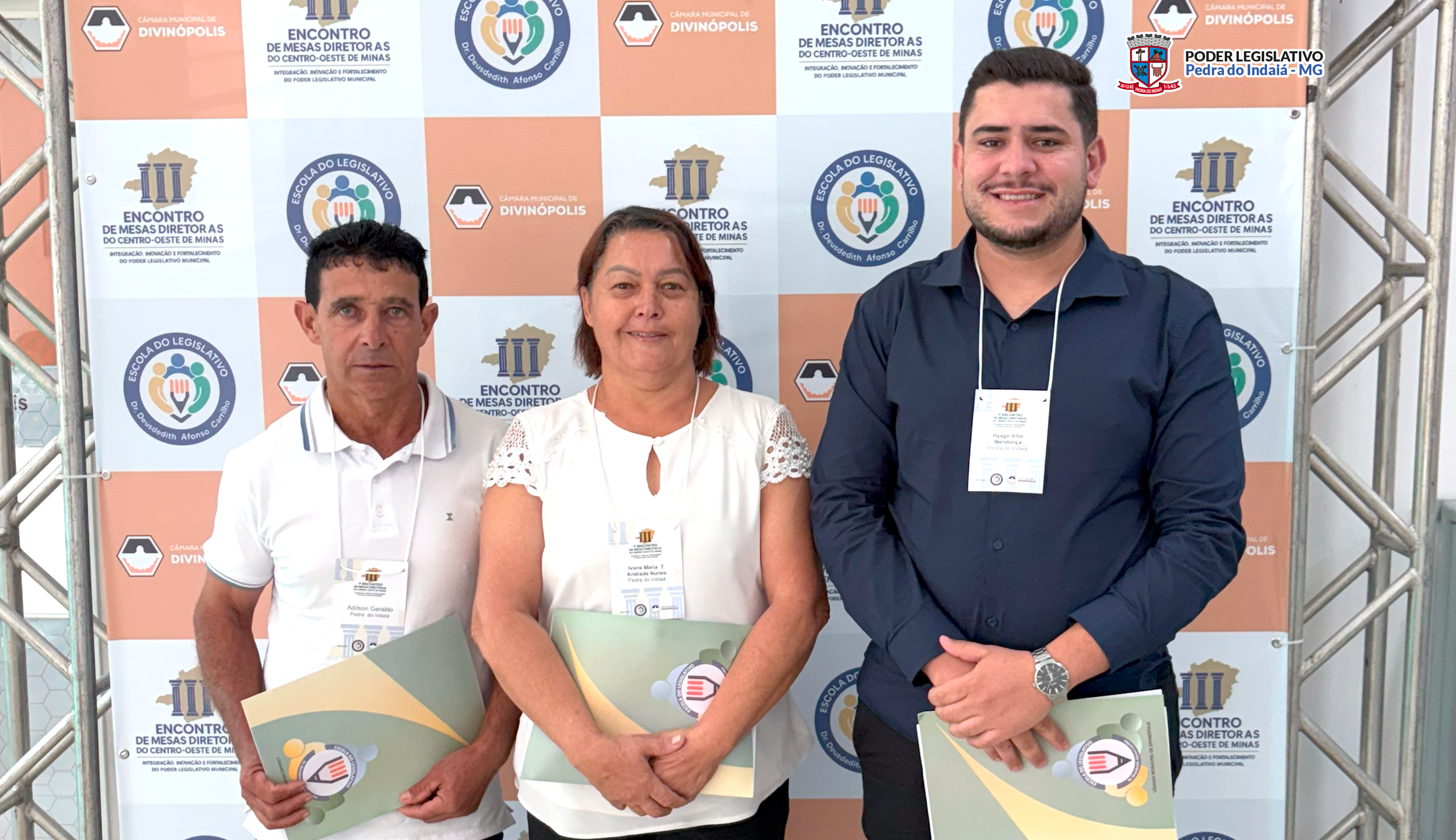 Câmara de Pedra do Indaiá participa do 1º Encontro de Mesas Diretoras do Centro-Oeste de Minas