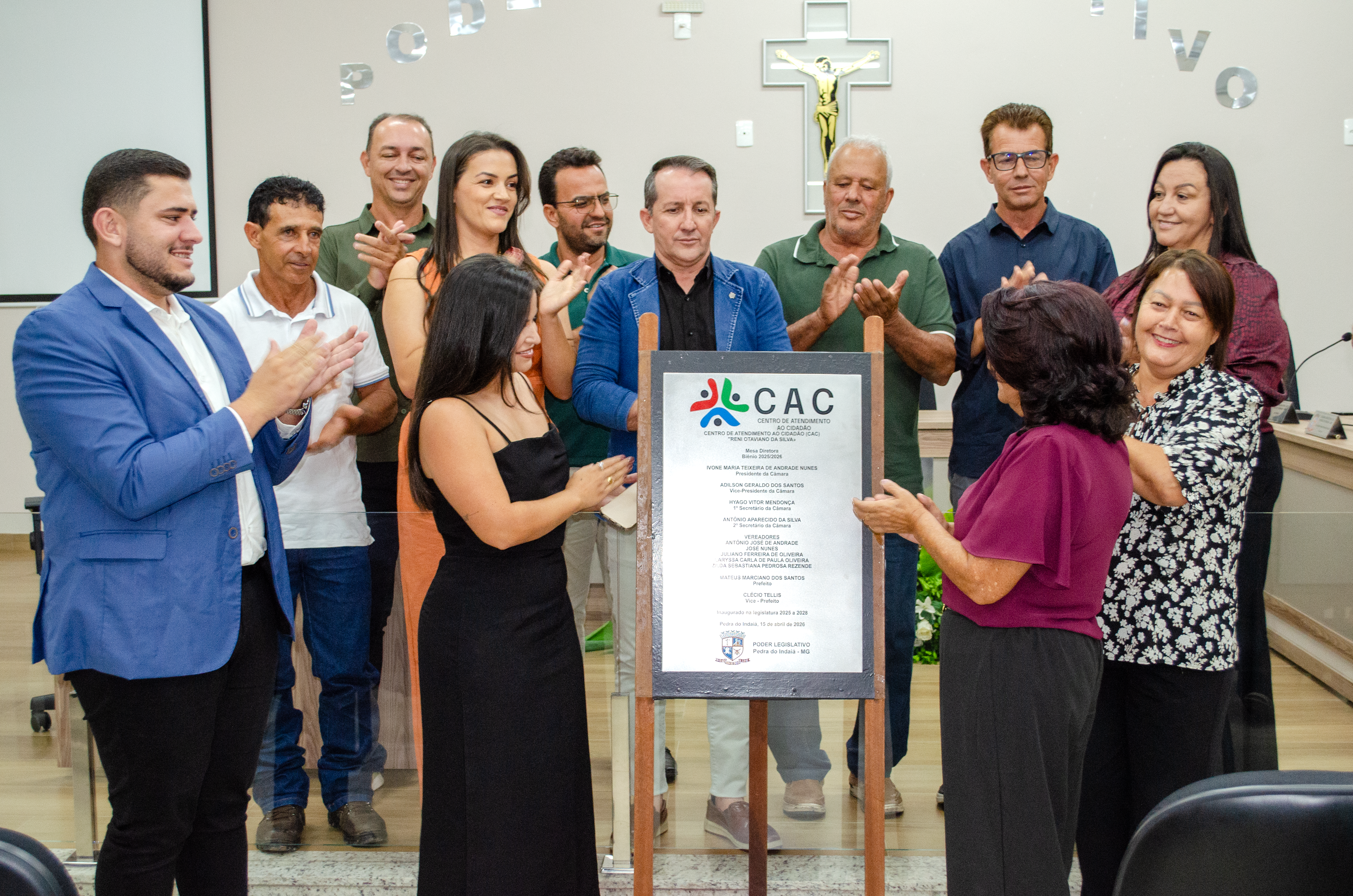 Câmara Municipal de Pedra do Indaiá inaugura Centro de Atendimento ao Cidadão (CAC)