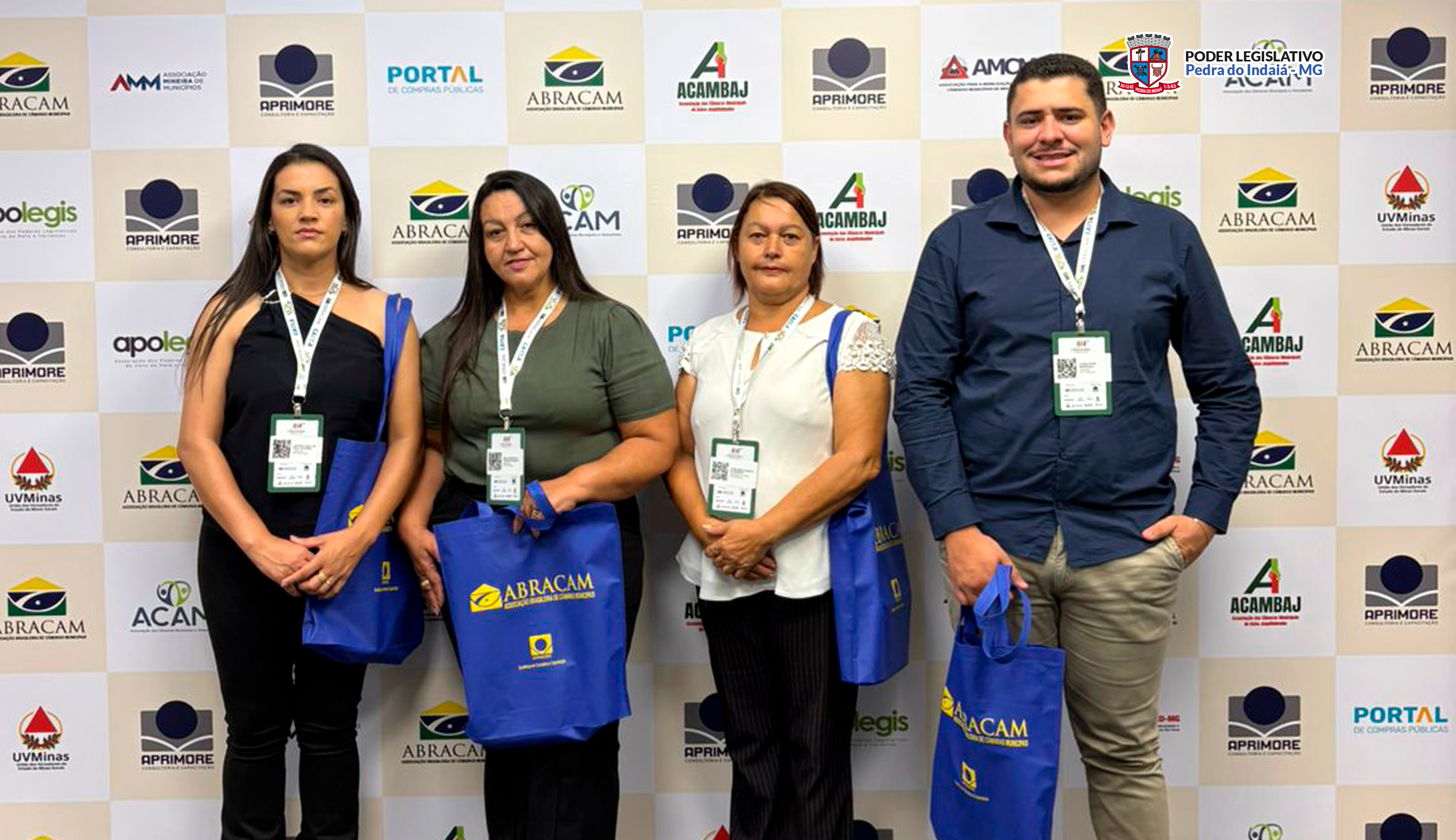 Vereadores de Pedra do Indaiá participam da 1ª Marcha de Vereadores de Minas Gerais