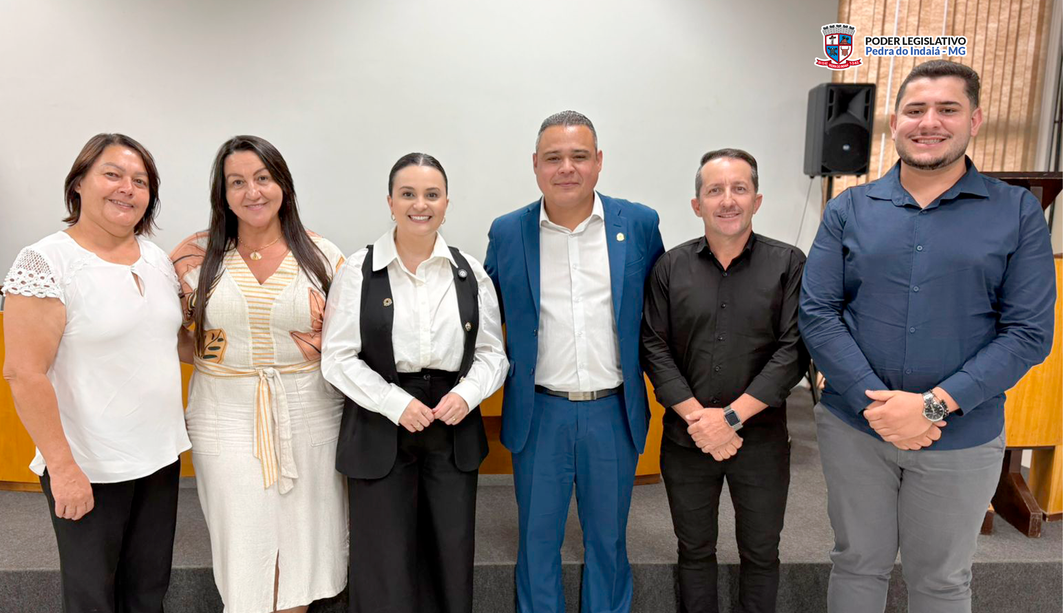 Vereadores de Pedra do Indaiá participam da caravana da UVMinas em Campo Belo